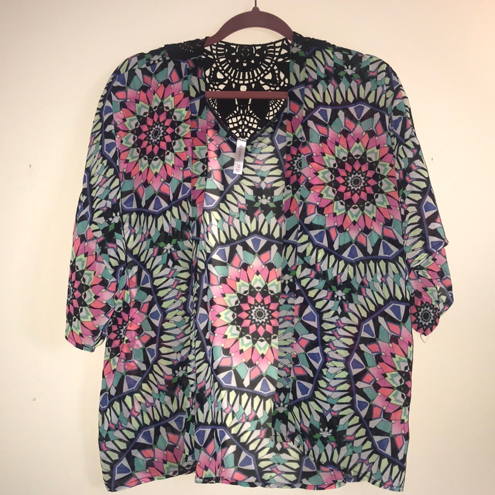Xhilaration Short Sleeve Kimono